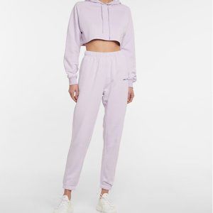 Adam Selman Sport Cozy Sweatpants in Lavender Size Medium